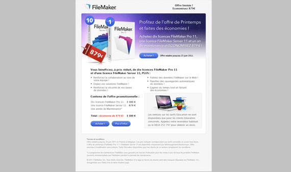 Brochure FileMaker
