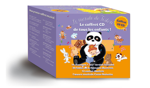 Packaging Le Monde de Tistou